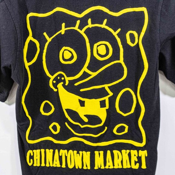 Chinatown Market Spongebob Squarepants T-Shirt Medium Y2K Streetwear Skate - Picture 5 of 7